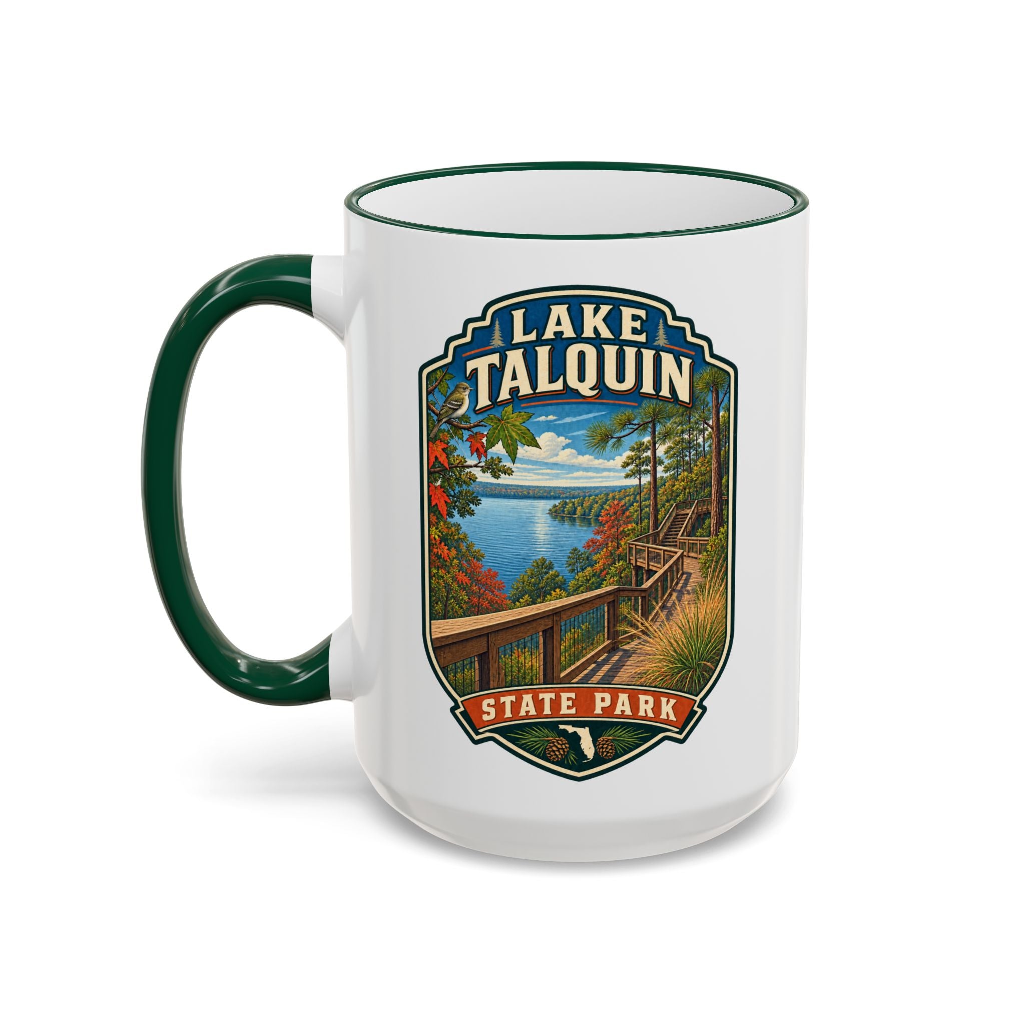 Lake Talquin Accent Rim & Handle 11oz/15oz
