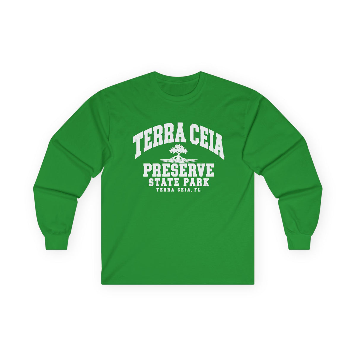 Terra Ceia Preserve State Park Logo- Long Sleeve Tee