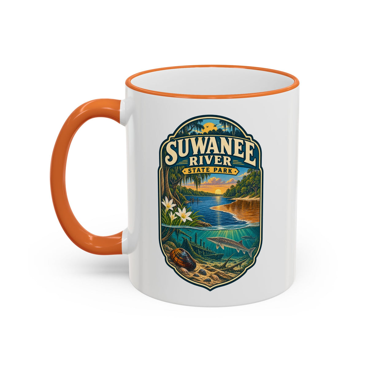Suwannee River  Accent Rim & Handle 11oz/15oz