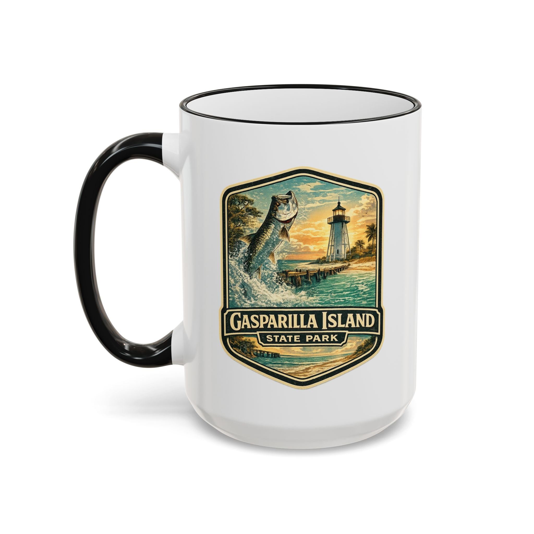Gasparilla Island Accent Rim & Handle 11oz/15oz