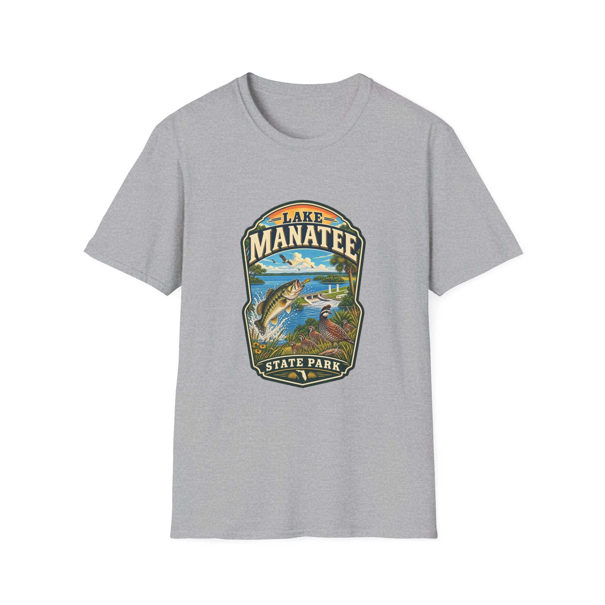 Lake Mantee- Retro Tee