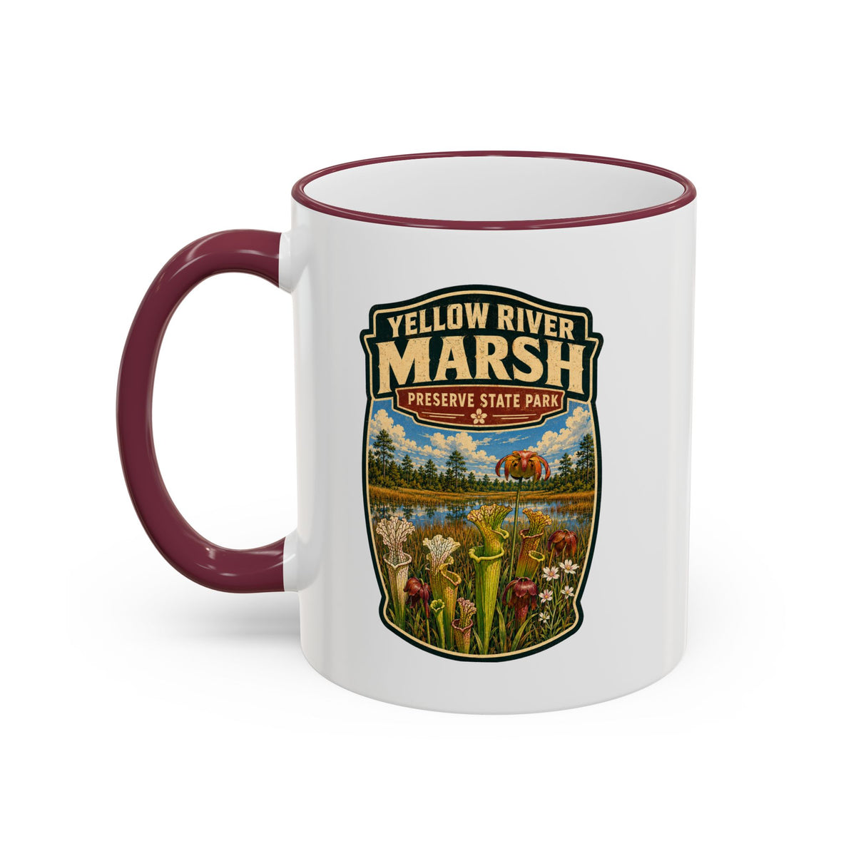 Yellow River Marsh — Accent Rim & Handle 11oz/15oz