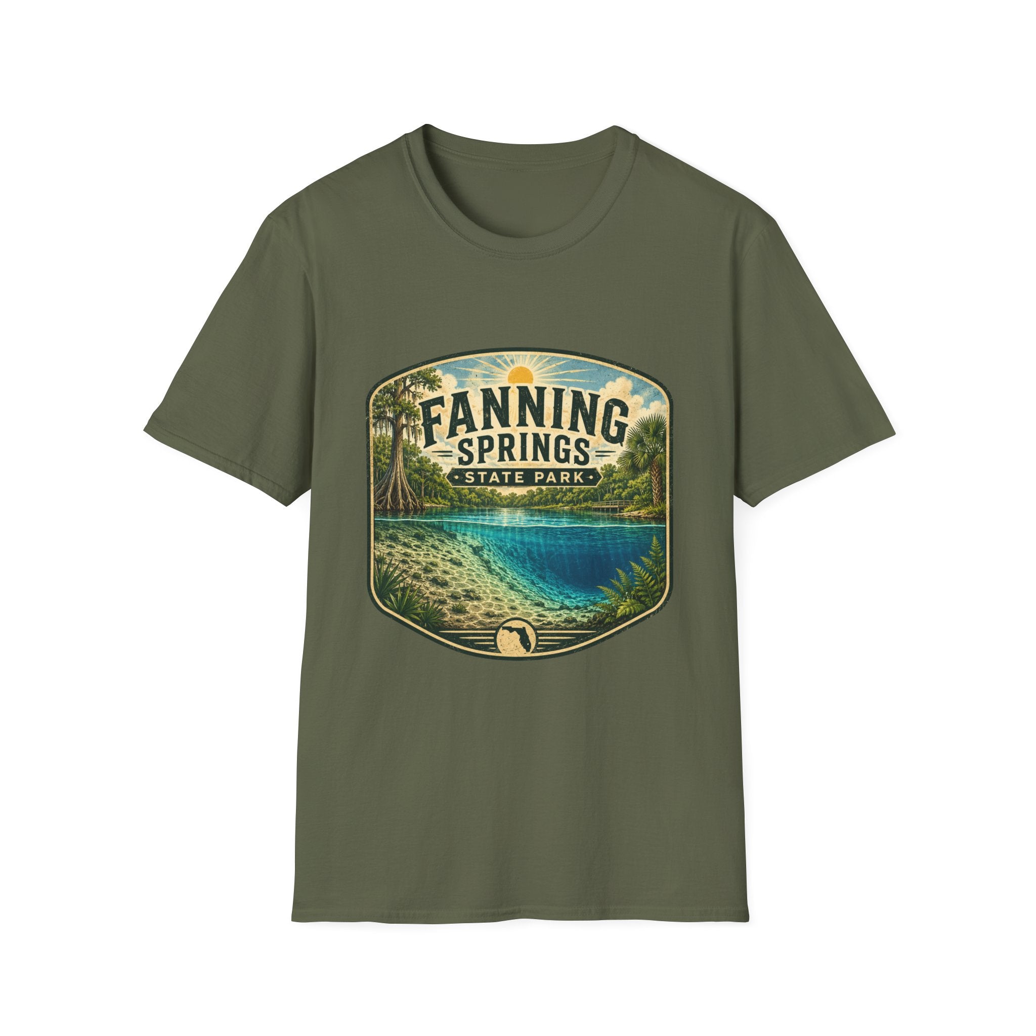 Fanning Springs — Retro Tee