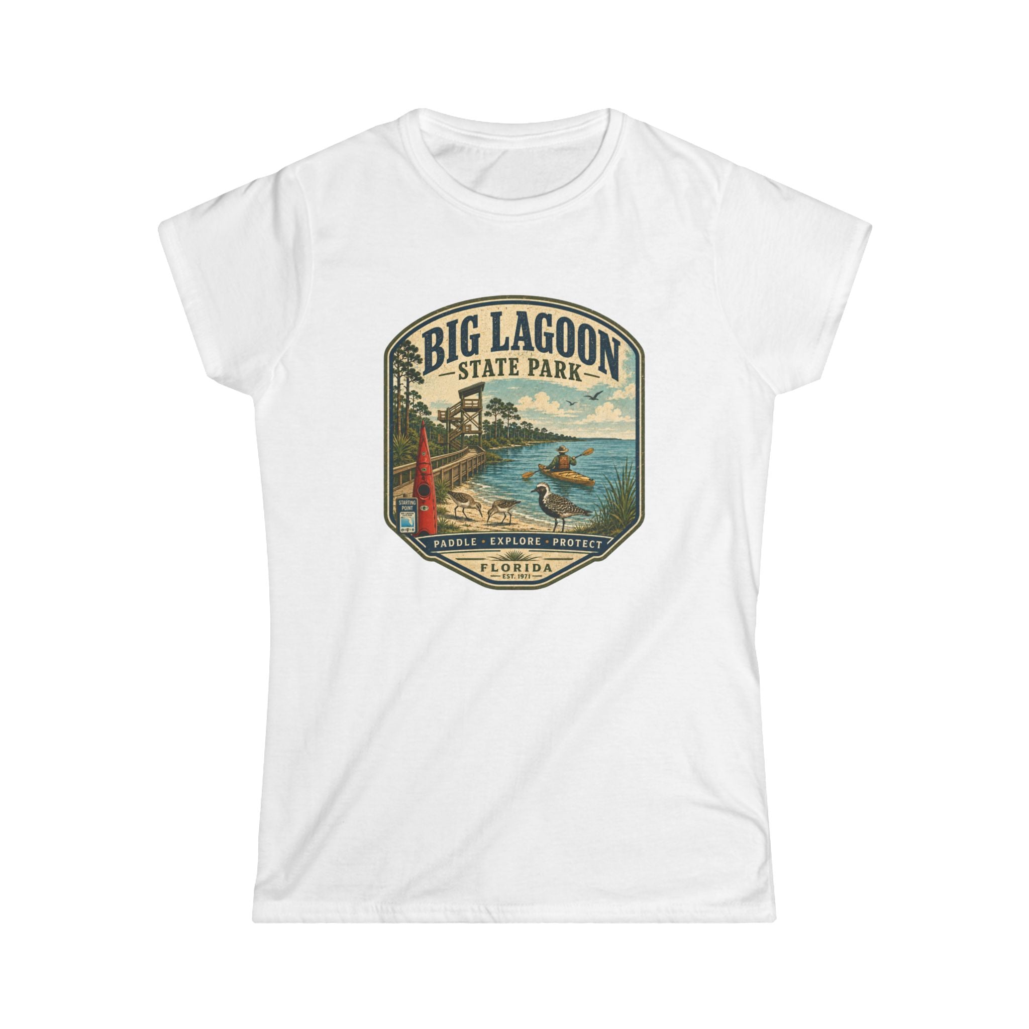 Big Lagoon- Vintage Tee