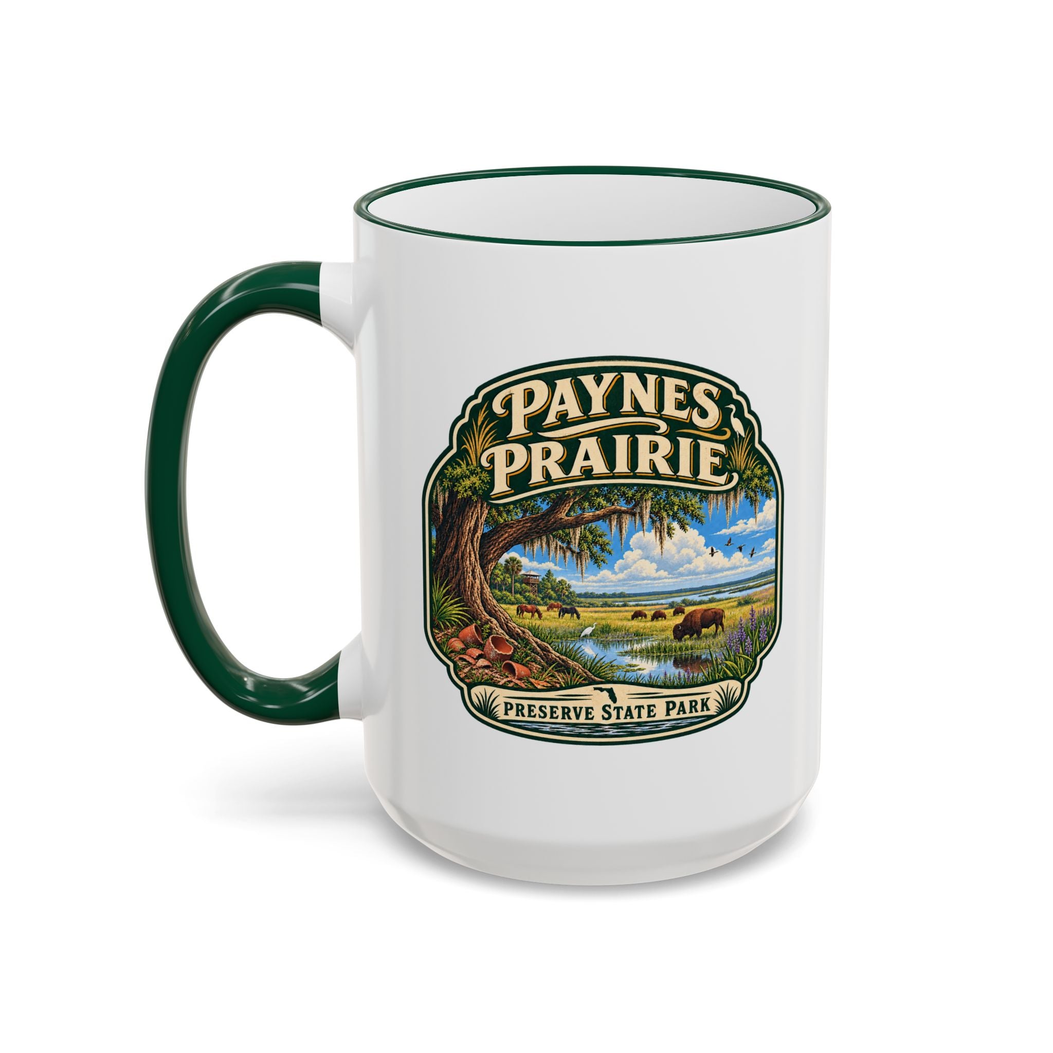 Paynes Prairie Accent Rim & Handle 11oz/15oz
