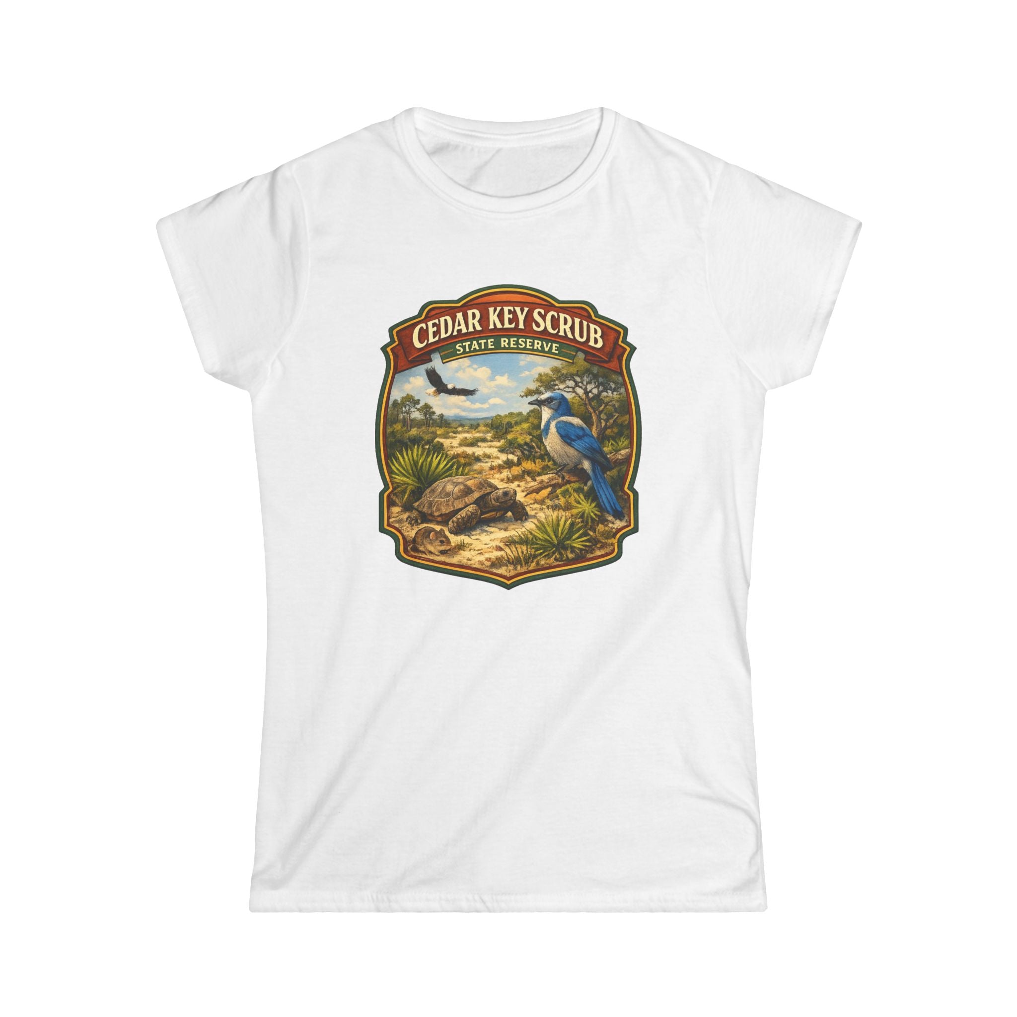 Cedar Key Scrub- Vintage Tee