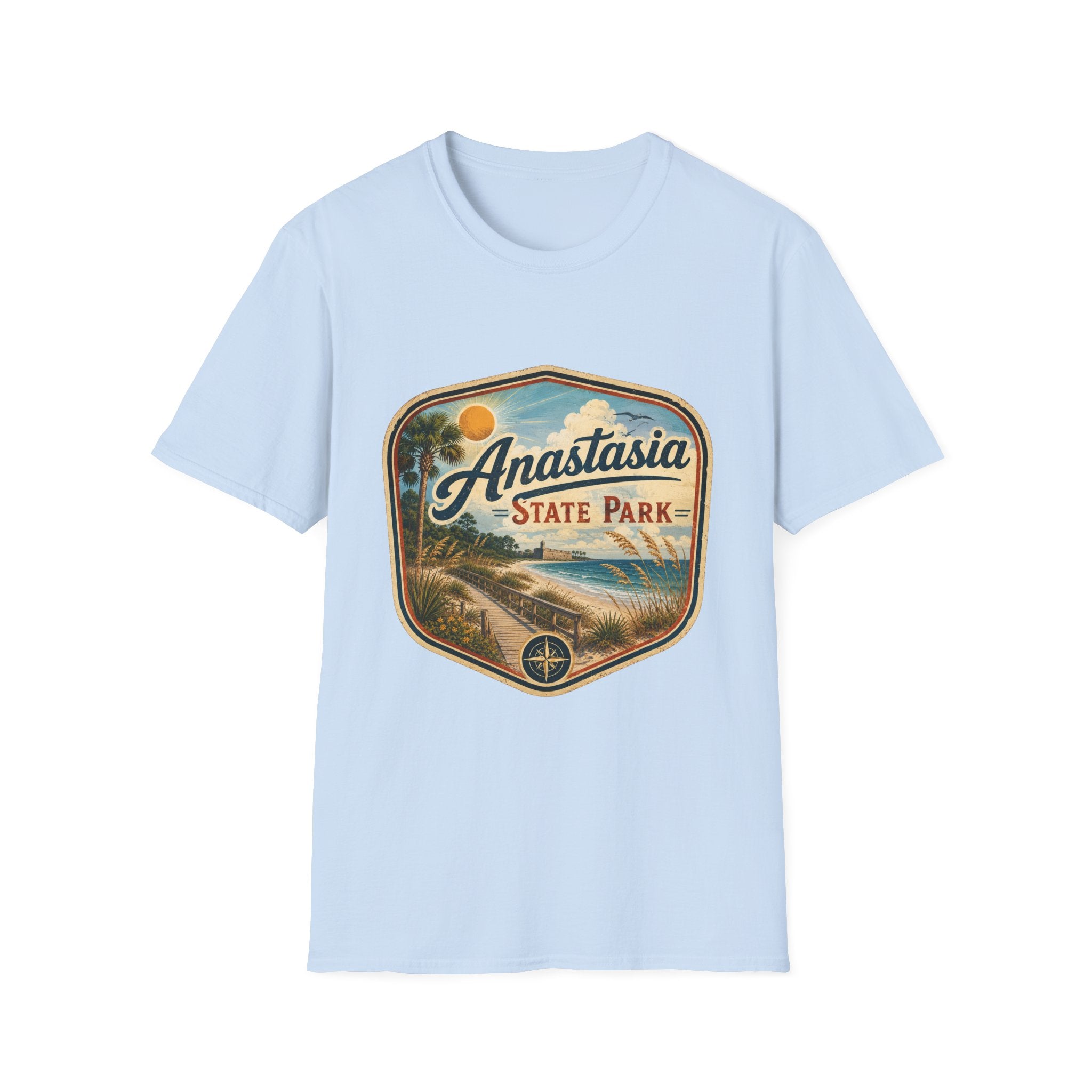 Anastasia State Park — Retro Beach Park Tee