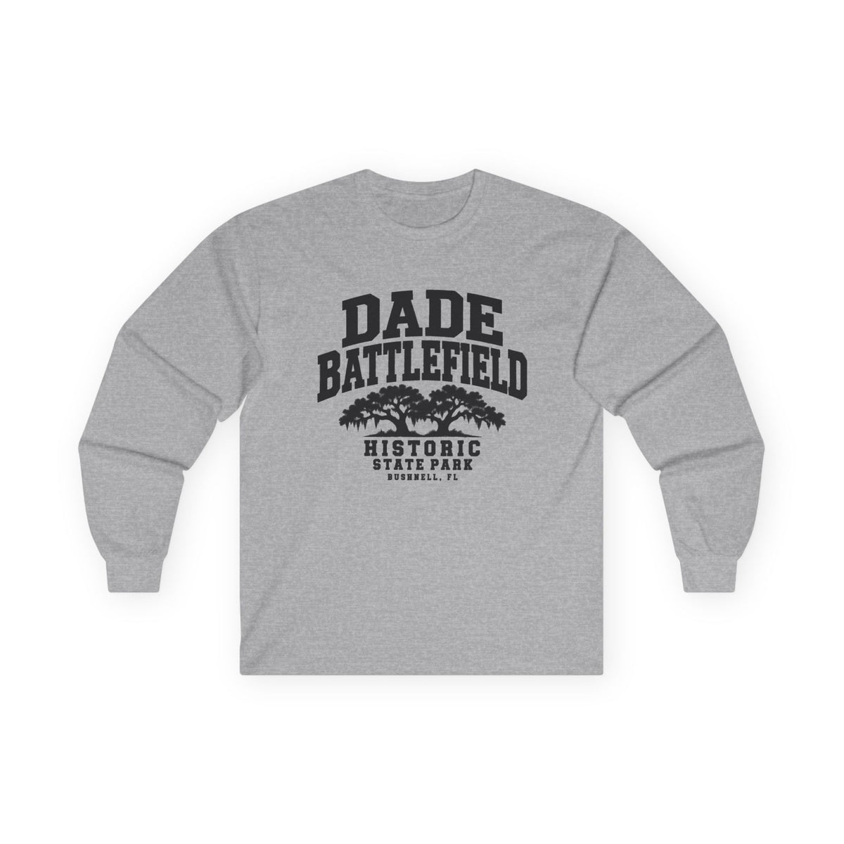 Dade Battlefield Historic State Park Emblem- Long Sleeve Tee
