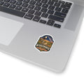 Kissimmee Prairie State Park Scenic Sticker — Vintage Wildlife & Night Sky