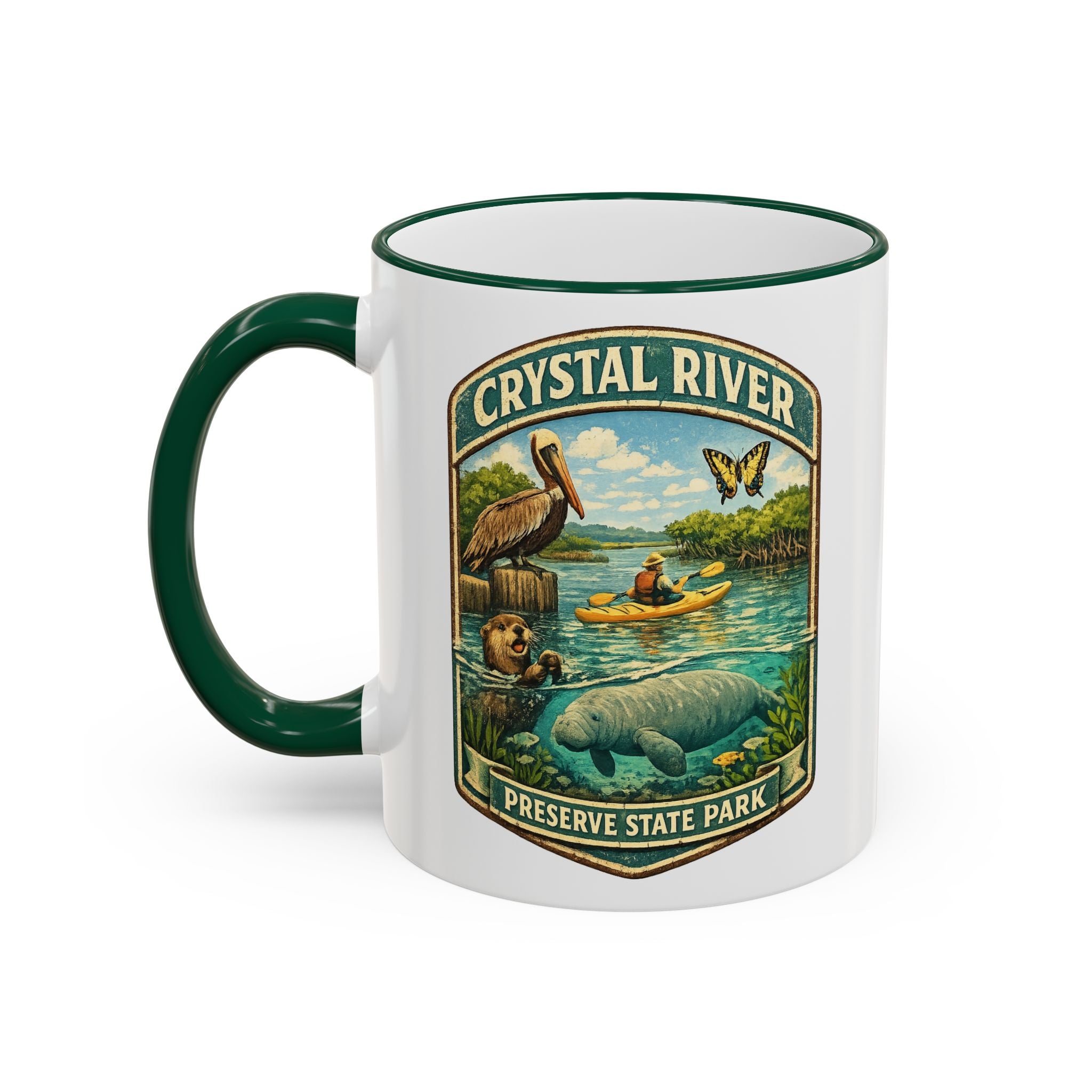 Crystal River Preserve Accent Rim & Handle 11oz/15oz