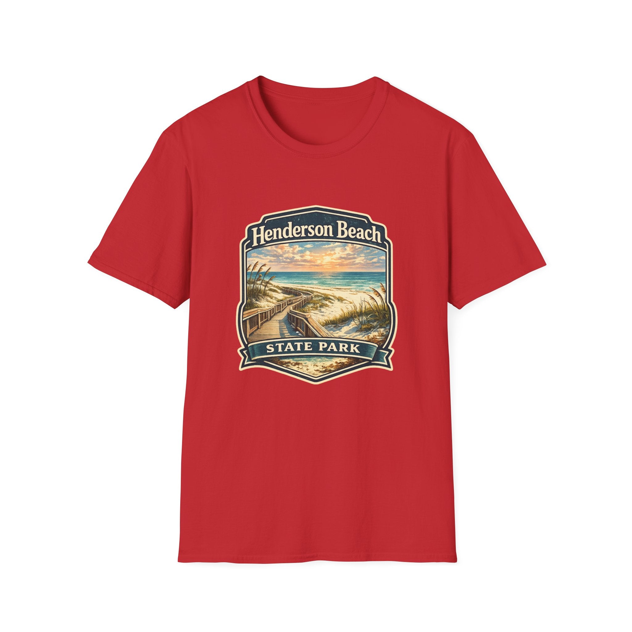 Henderson Beach- Retro Tee