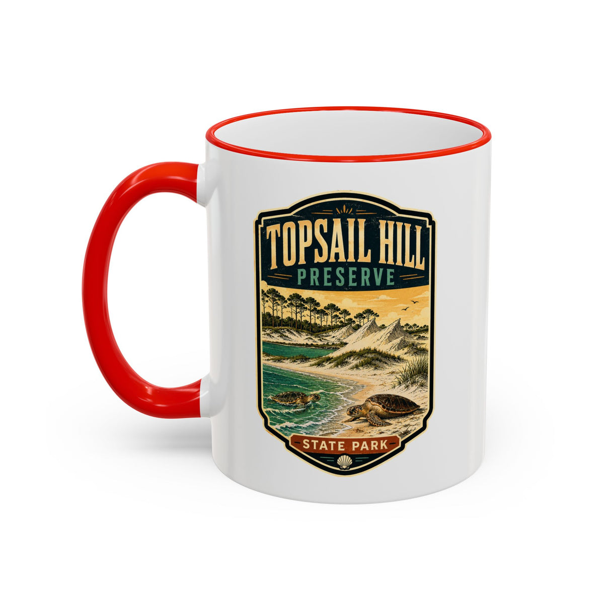 Topsail Hill — Accent Rim & Handle 11oz/15oz