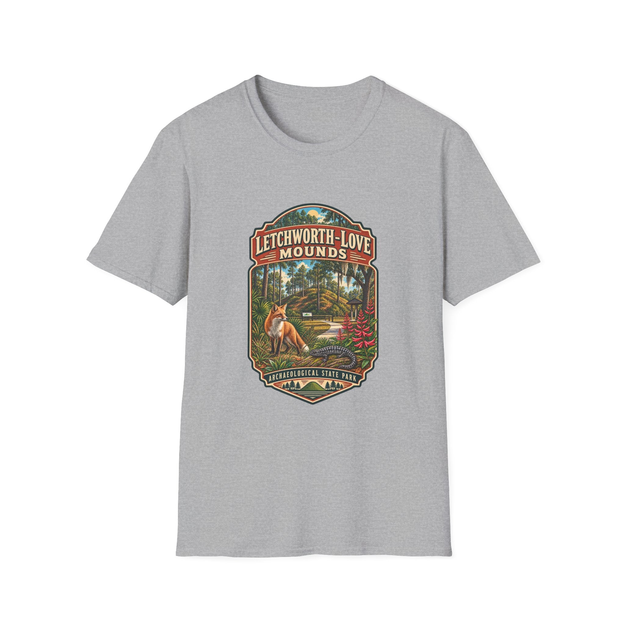 Letchworth-Love Mounds- Retro Tee