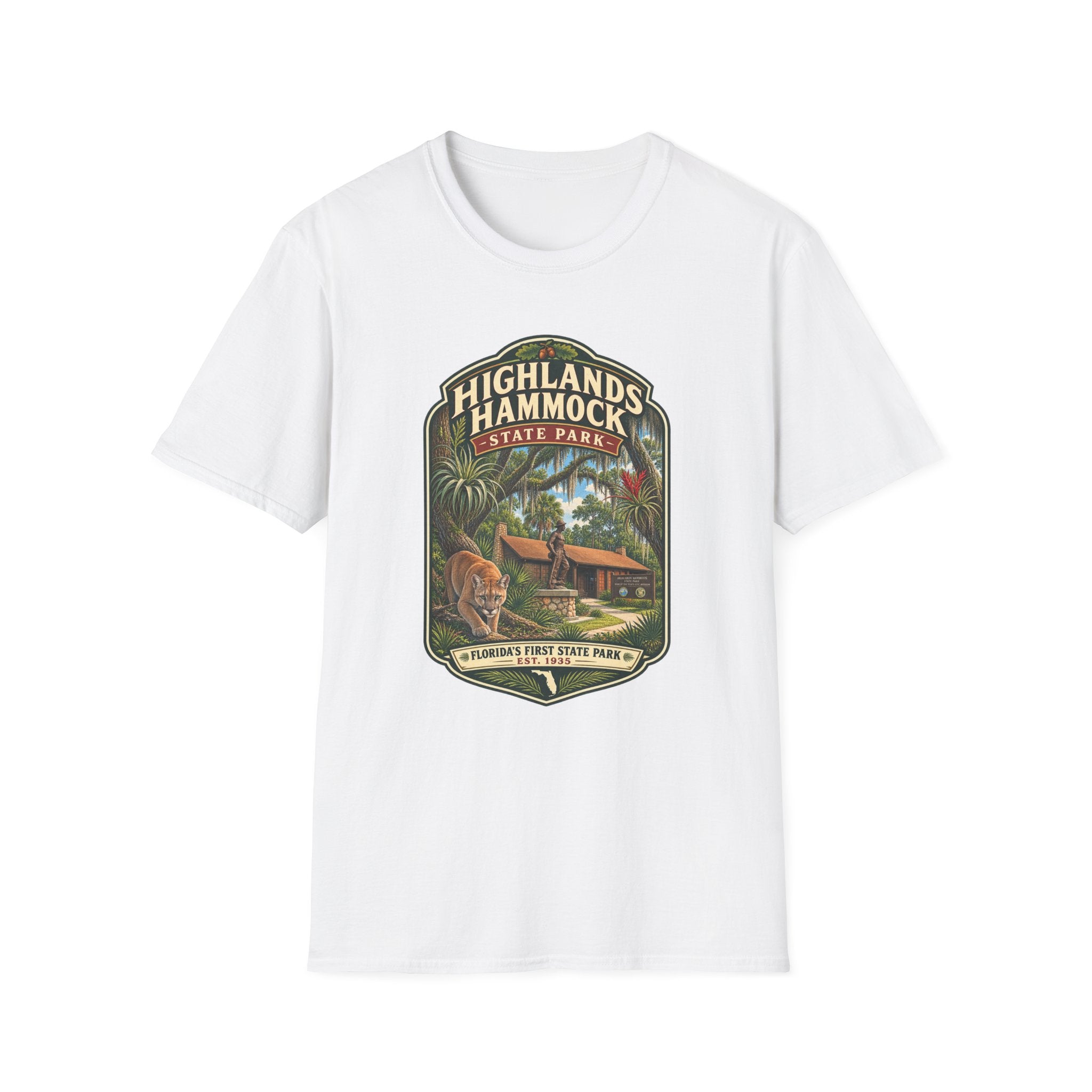 Highlands Hammock- Retro Tee