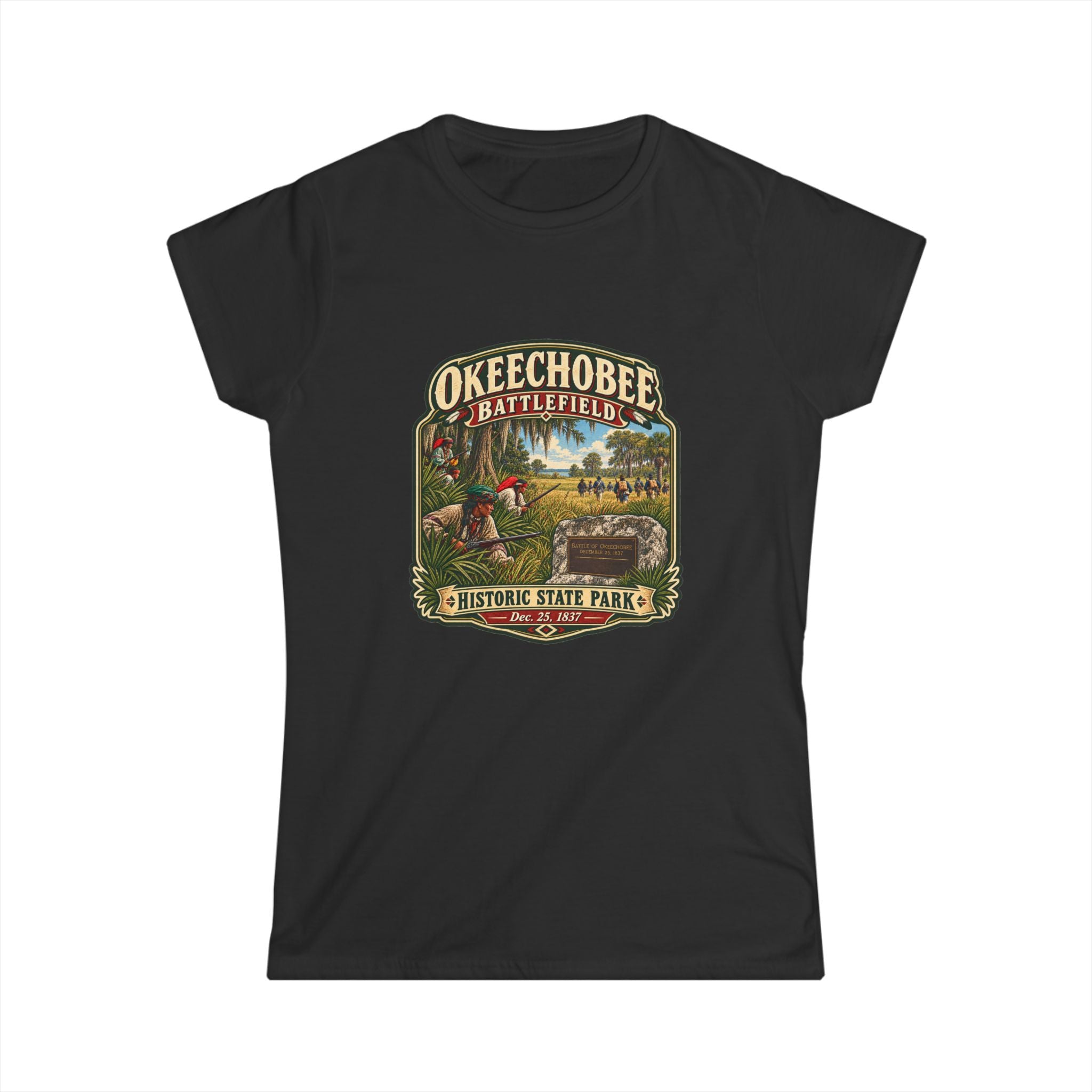 Okeechobee Battlefield- Vintage Tee