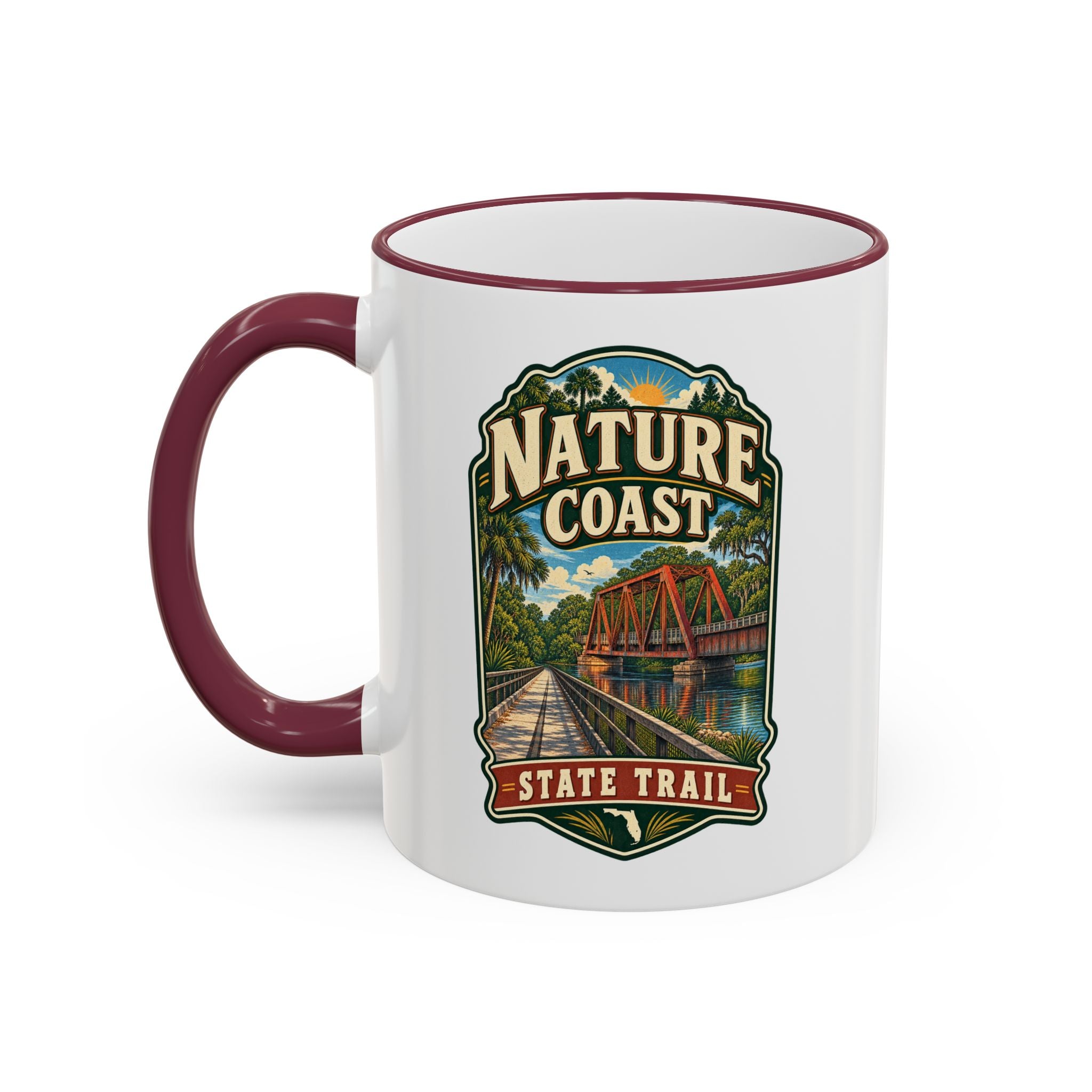 Nature Coast Trail Accent Rim & Handle 11oz/15oz