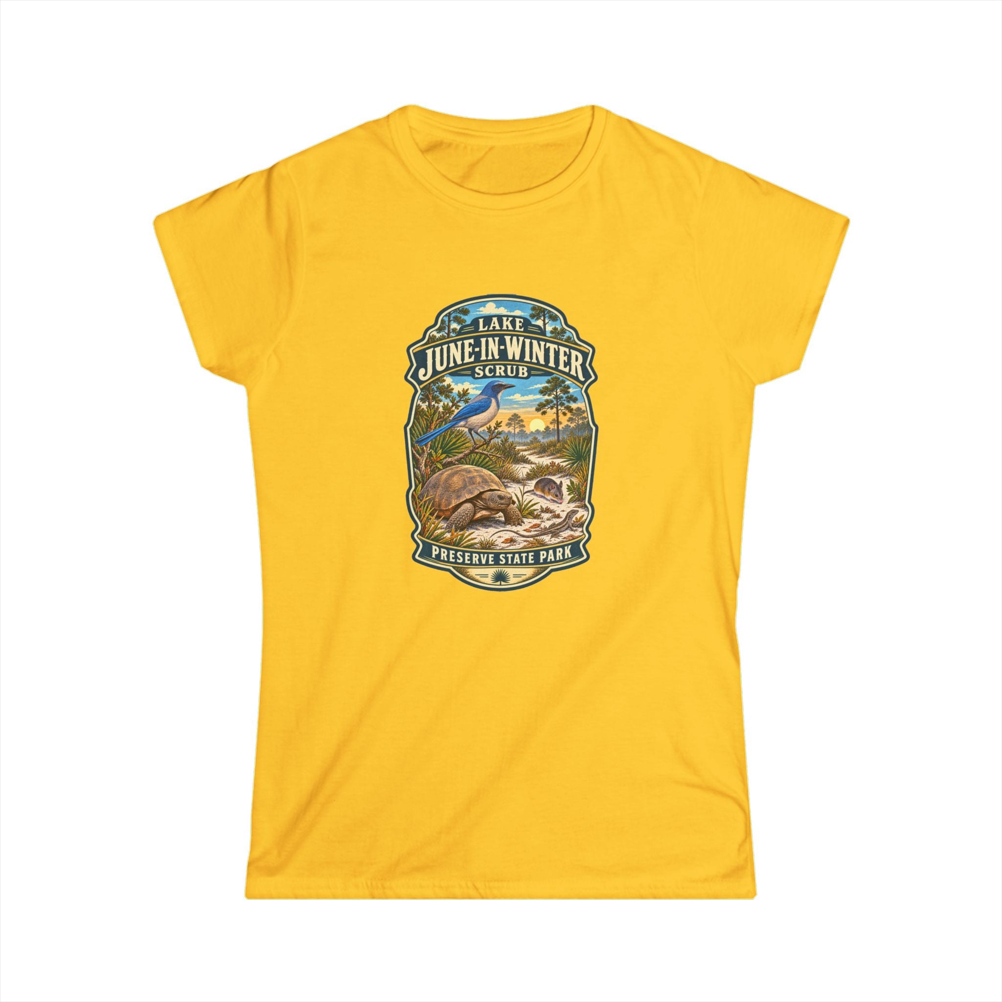 Lake June-in-Winter- Vintage Tee