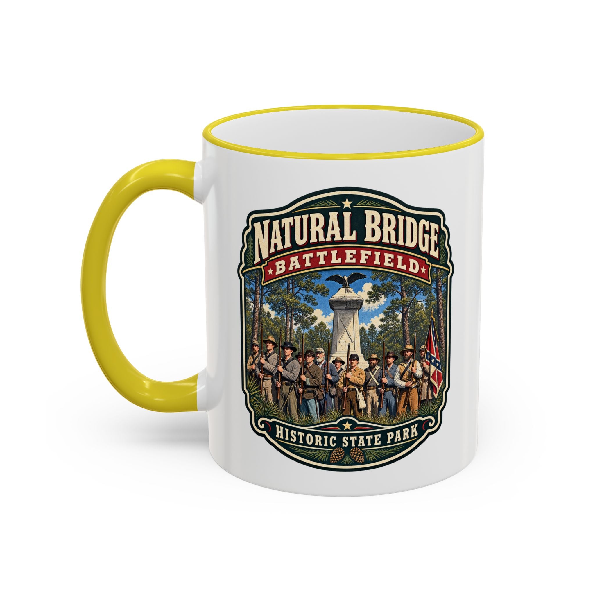 Natural Bridge Accent Rim & Handle 11oz/15oz