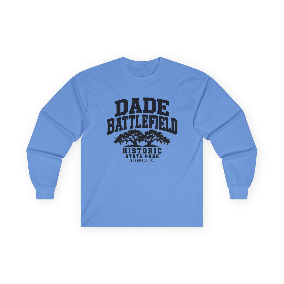 Dade Battlefield Historic State Park Emblem- Long Sleeve Tee