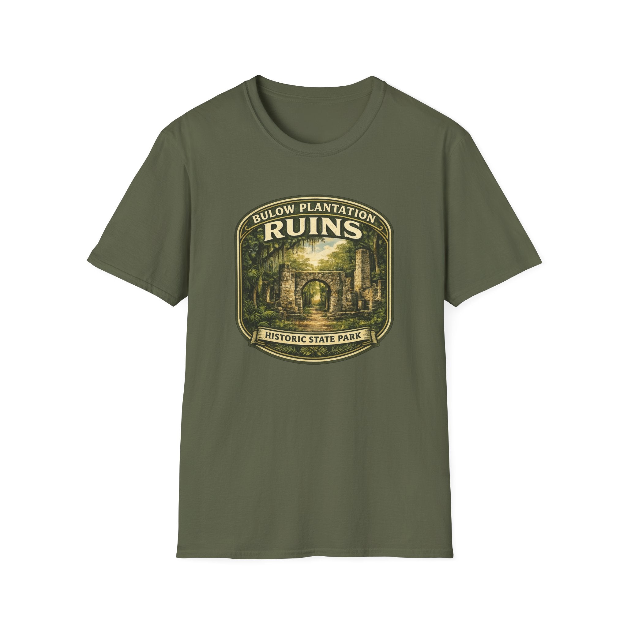 Bulow Plantation Ruins — Retro Tee