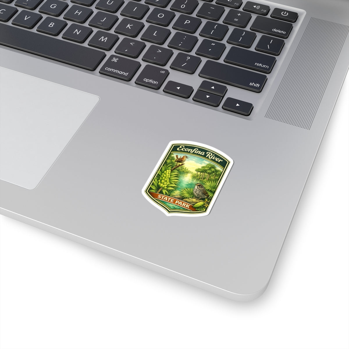 Econfina River State Park Sticker — Vintage Nature Badge Sticker (Kiss-Cut)