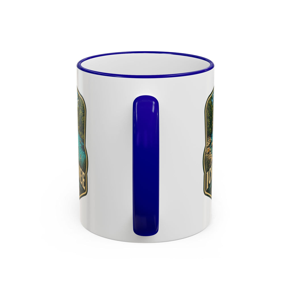 Ichetucknee Springs Vintage Mug — Accent Rim & Handle 11oz/15oz