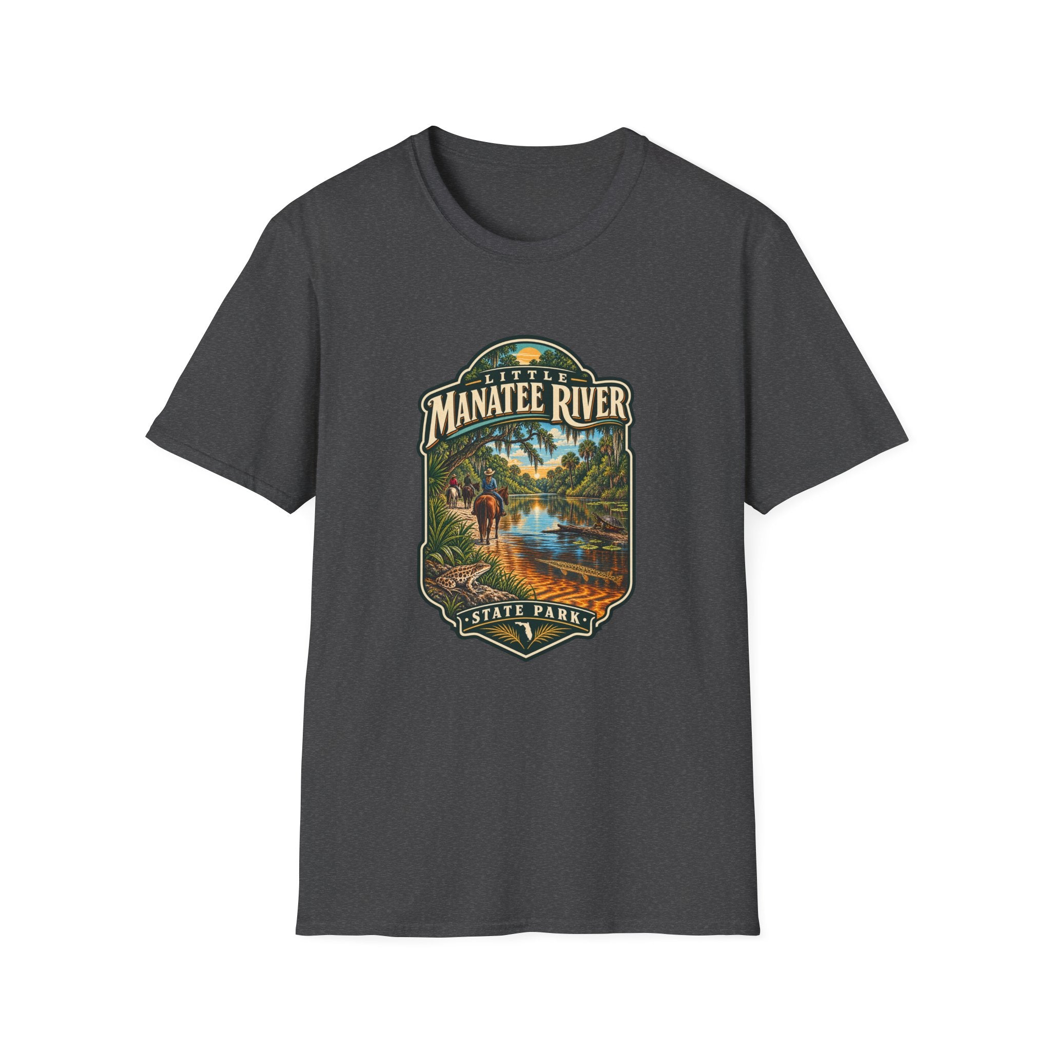 Little Manatee River- Retro Tee