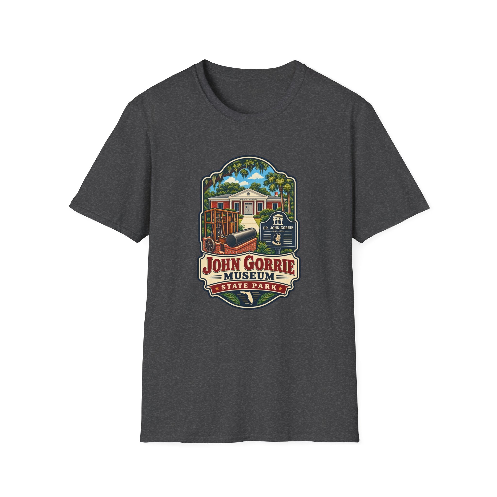 John Gorrie Museum- Retro Tee