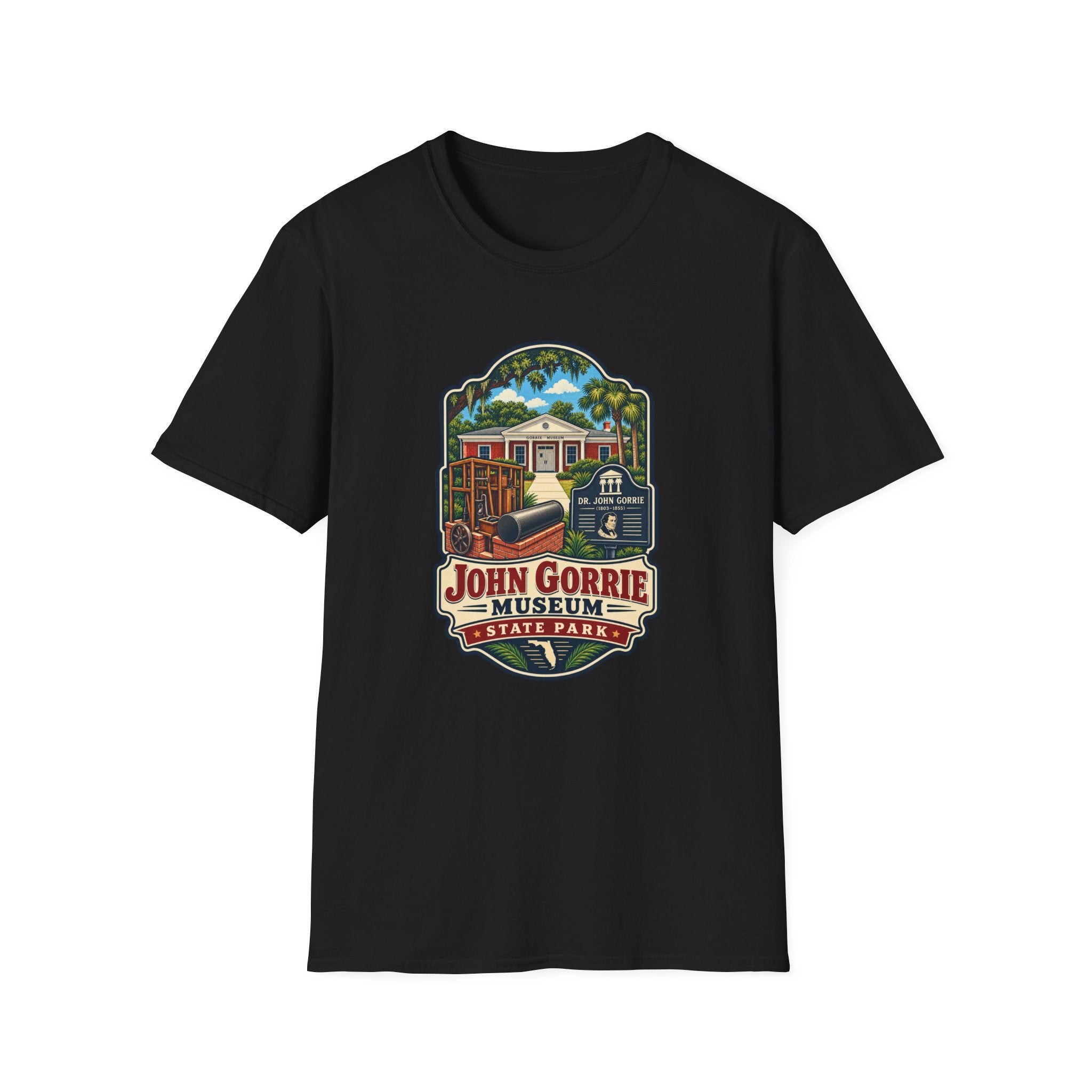 John Gorrie Museum- Retro Tee