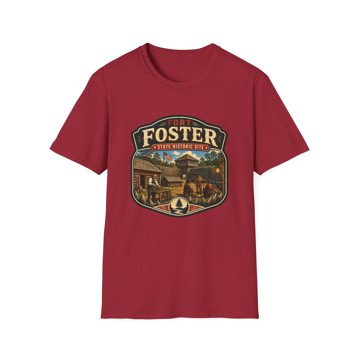 Fort Foster — Retro Tee