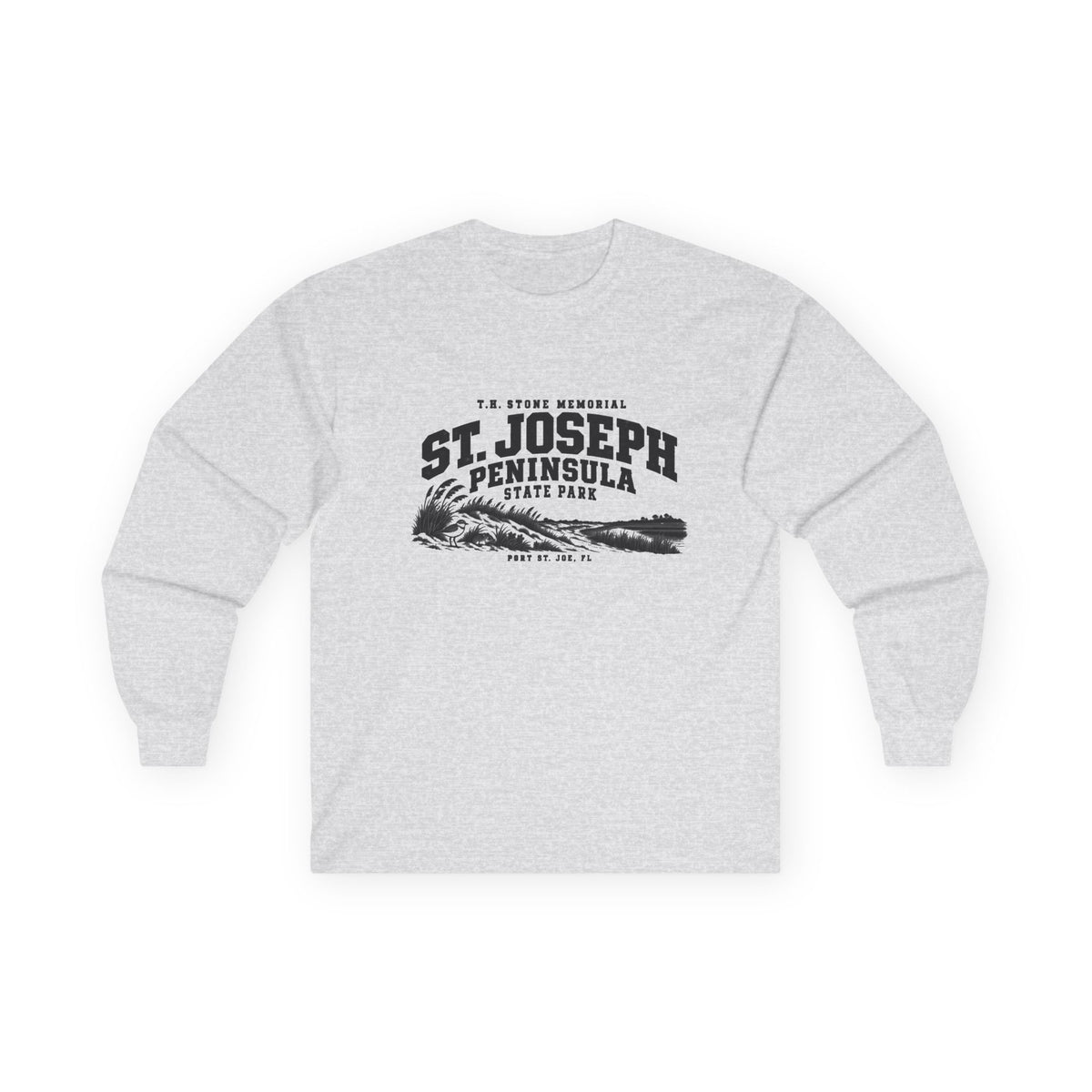 T.H. Stone Memorial St. Joseph Peninsula State Park Logo- Long Sleeve Tee