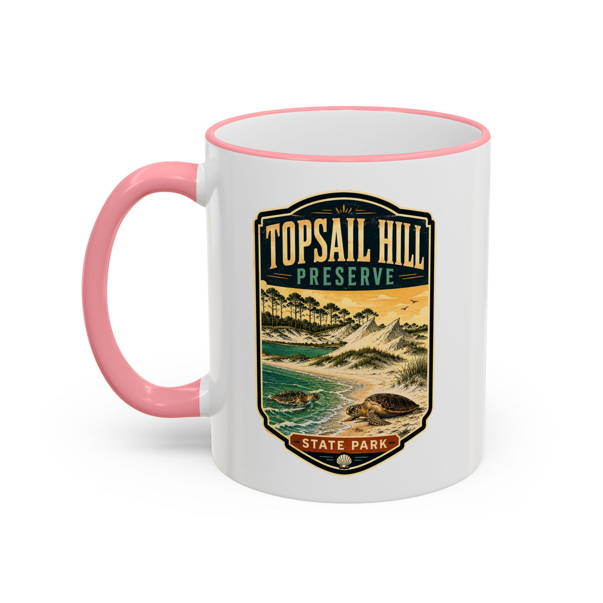 Topsail Hill — Accent Rim & Handle 11oz/15oz