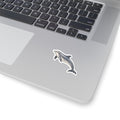 Dolphin Kiss-Cut Sticker — Realistic Decal