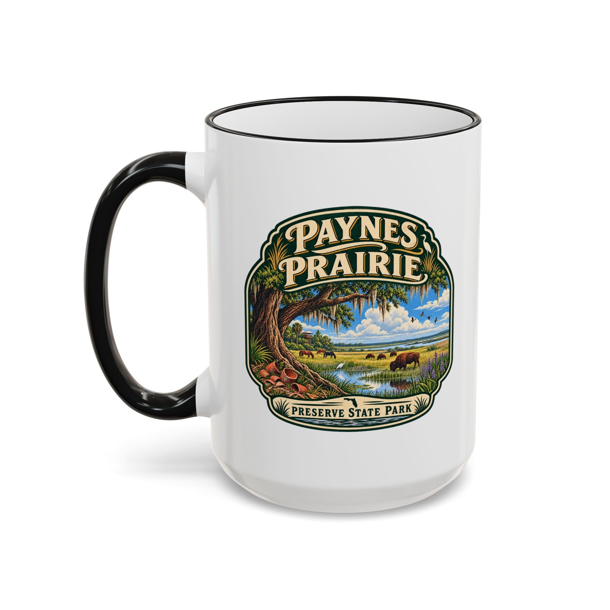 Paynes Prairie Accent Rim & Handle 11oz/15oz