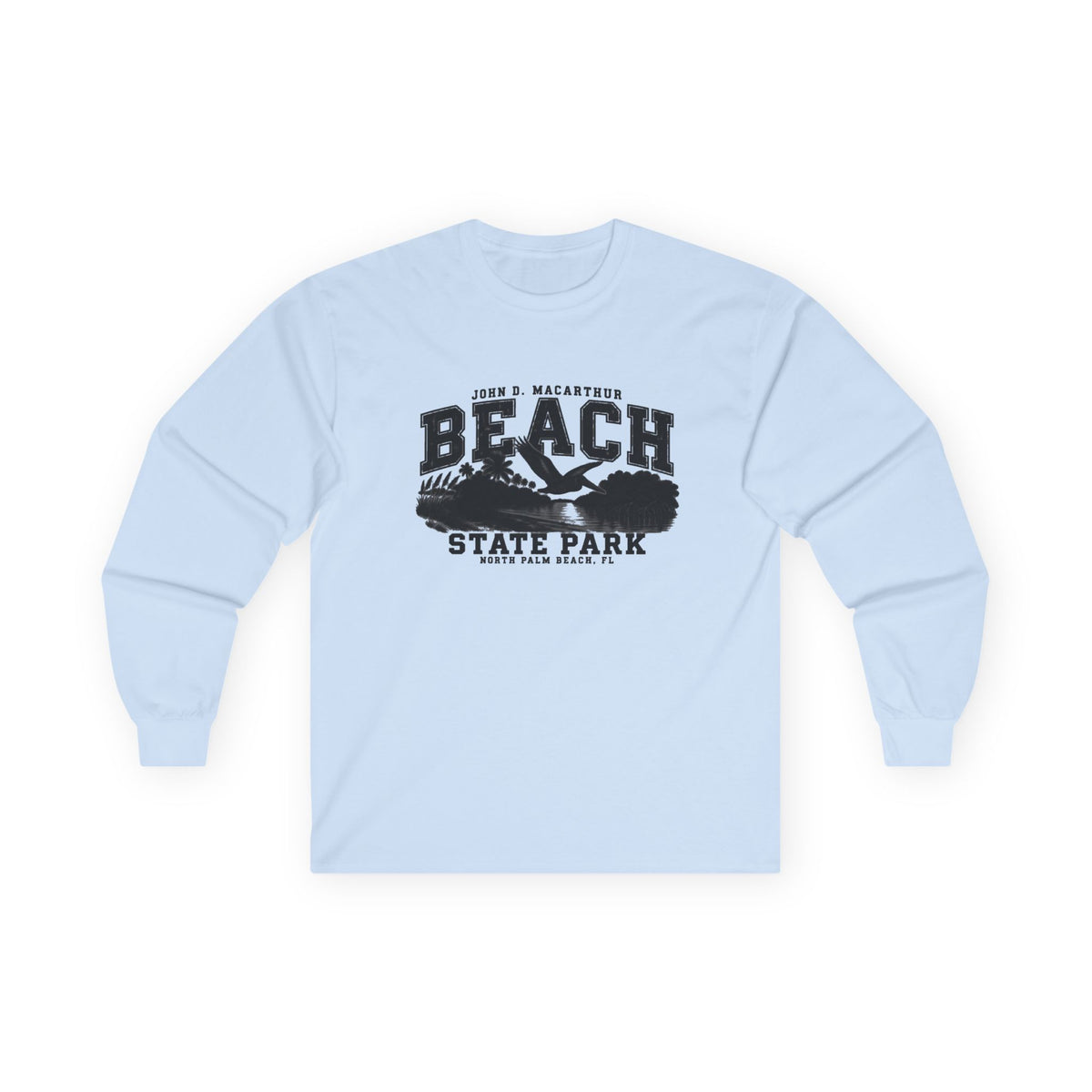 John D. MacArthur Beach State Park Logo- Long Sleeve Tee