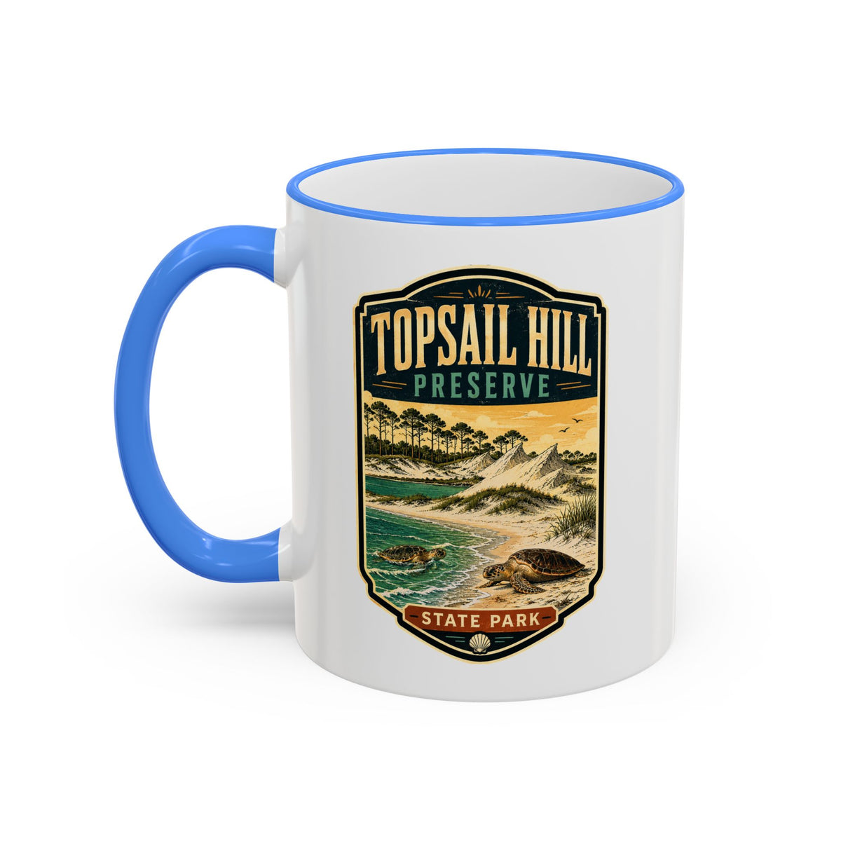 Topsail Hill — Accent Rim & Handle 11oz/15oz