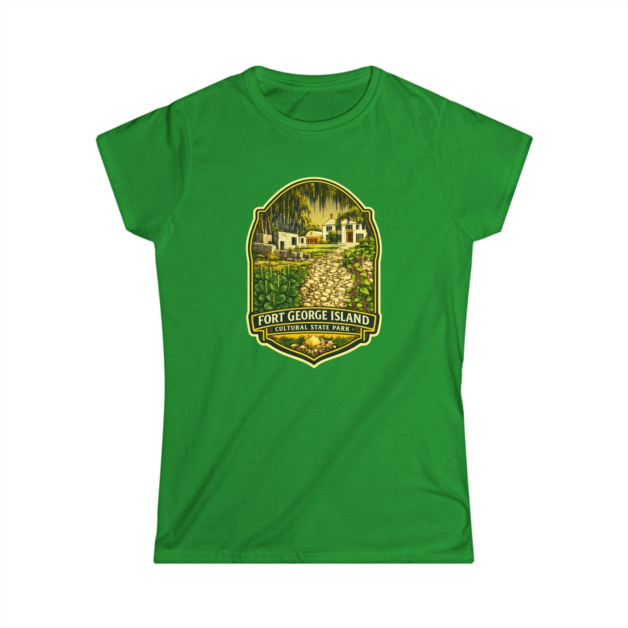 Fort George Island- Vintage Tee
