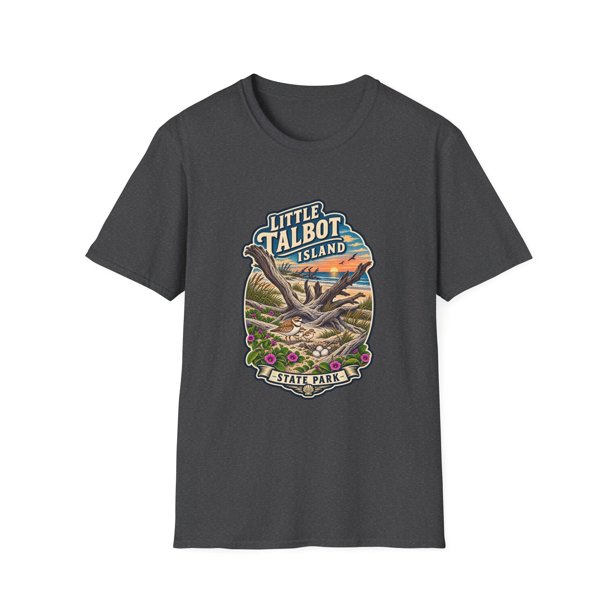 Little Talbot Island- Retro Tee