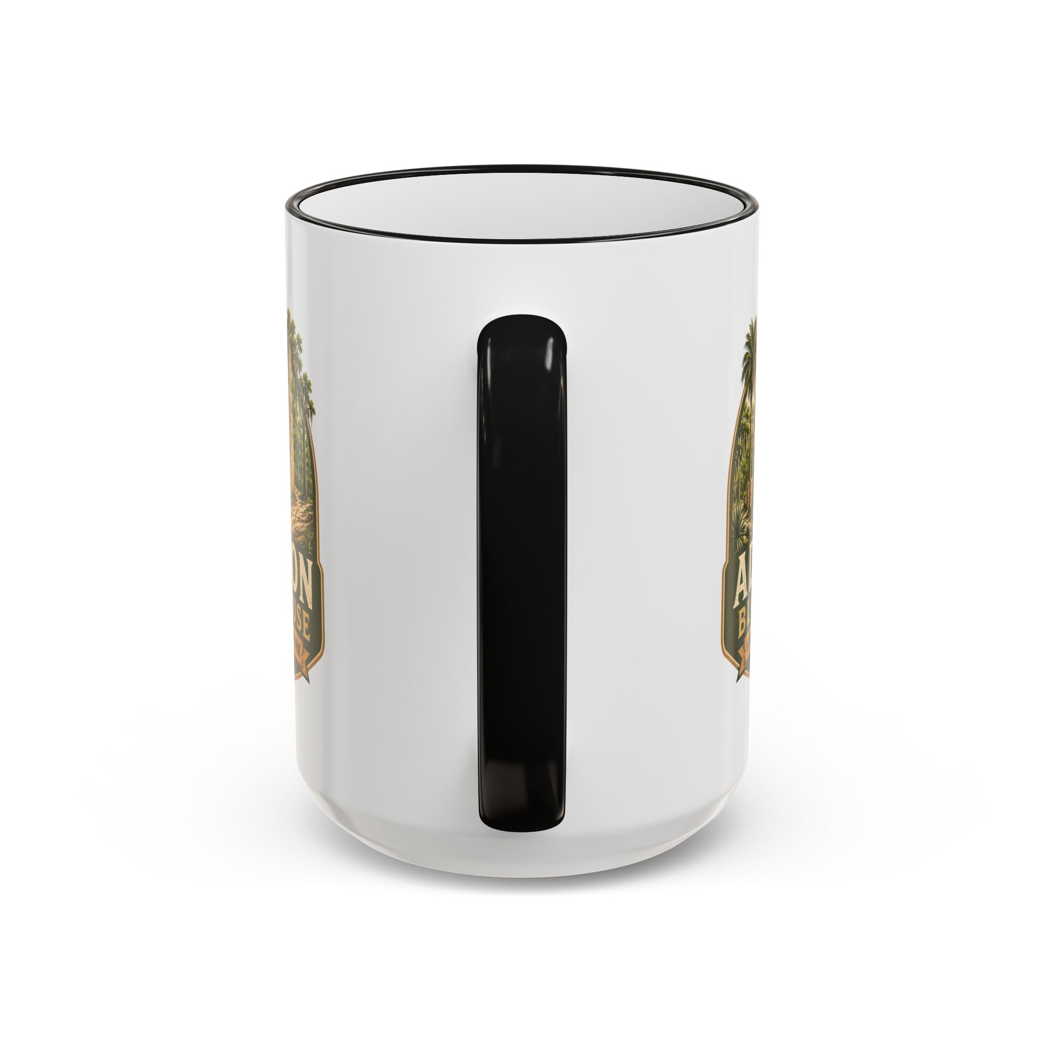 Addison Blockhouse Vintage Mug — Accent Rim & Handle 11oz/15oz
