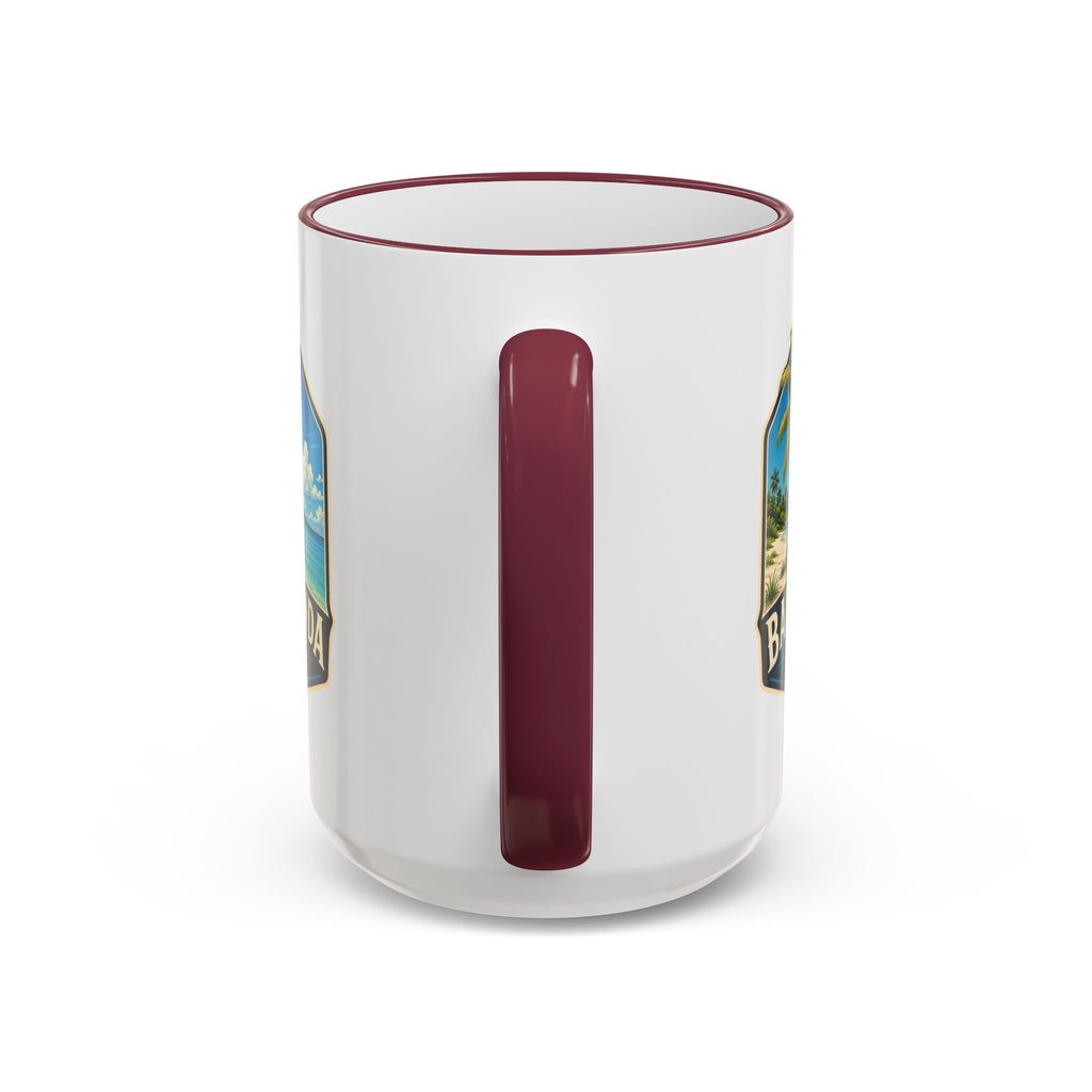 Bahia Honda Vintage Mug — Accent Rim & Handle 11oz/15oz