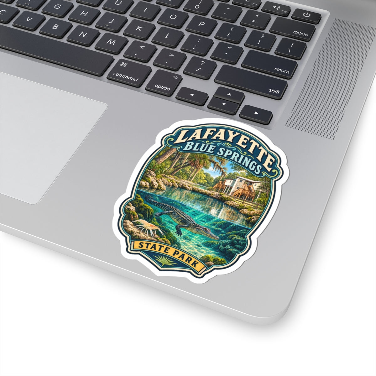 Lafayette Blue Springs State Park Sticker – Scenic Kiss-Cut Vinyl Decal