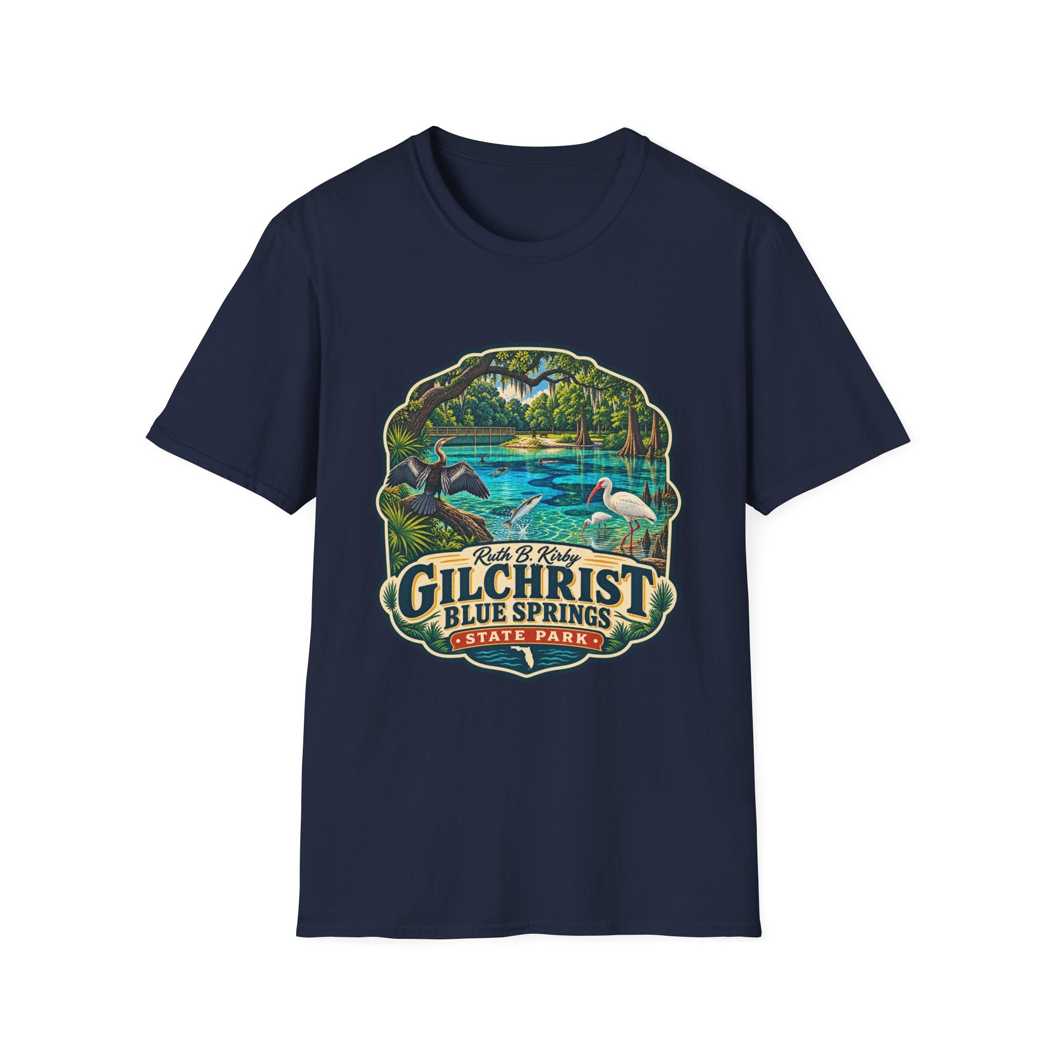 Gilchrist Blue Springs- Retro Tee