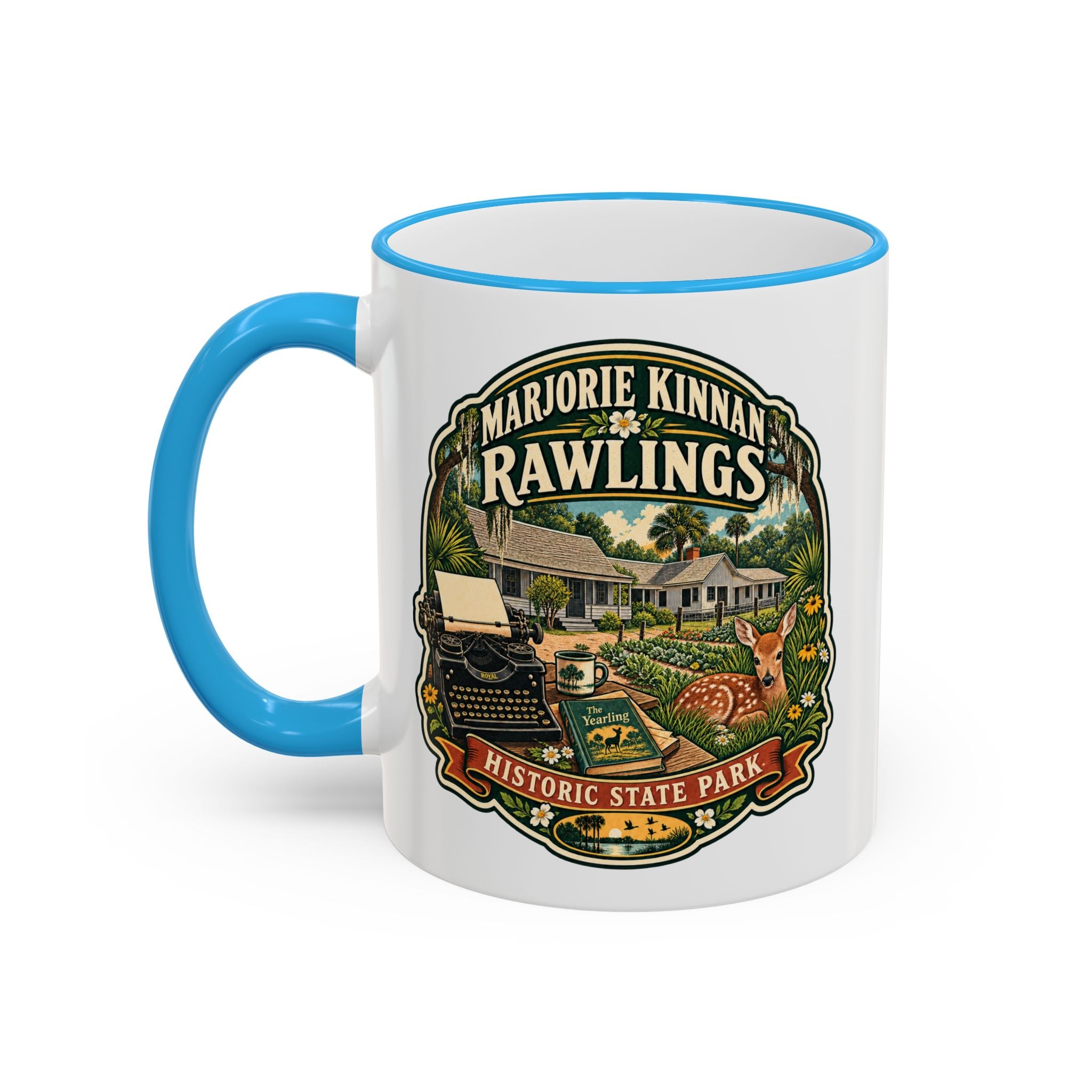 Marjorie Kinnan Rawlings Accent Rim & Handle 11oz/15oz