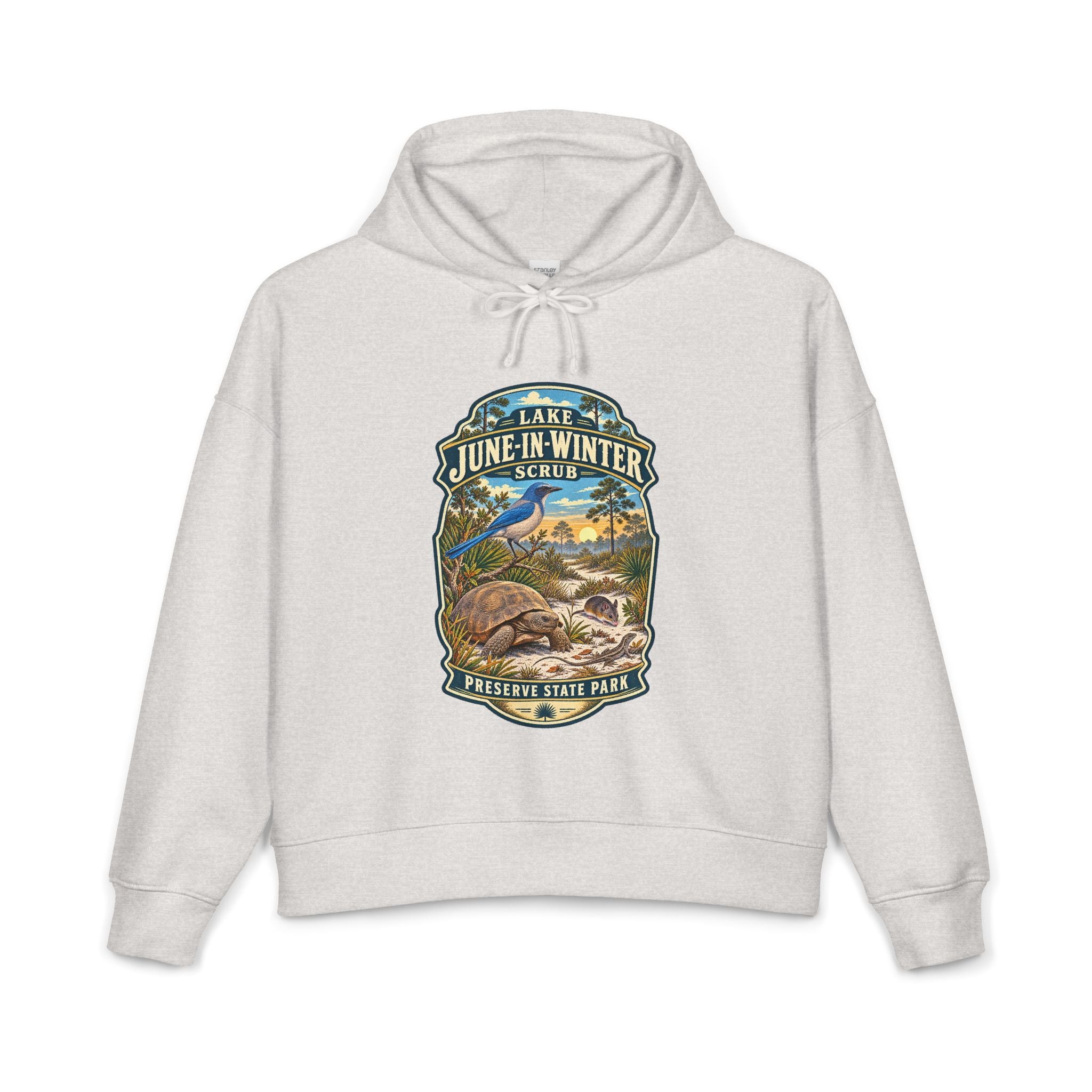 Lake June-in-Winter— Vintage Hoodie