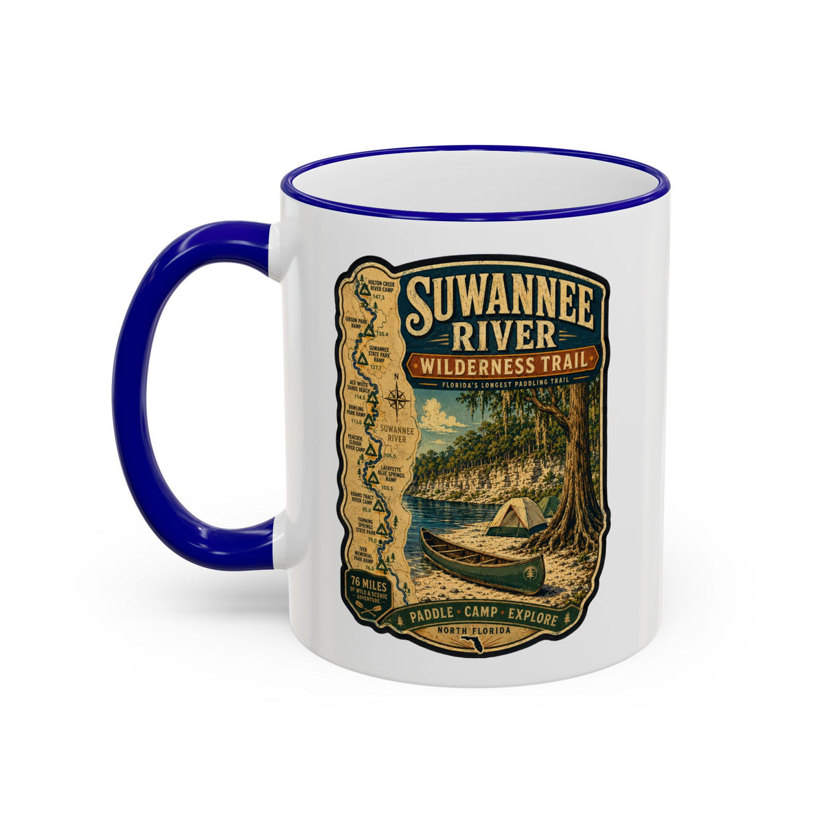 Suwannee River Wilderness Trail Accent Rim & Handle 11oz/15oz