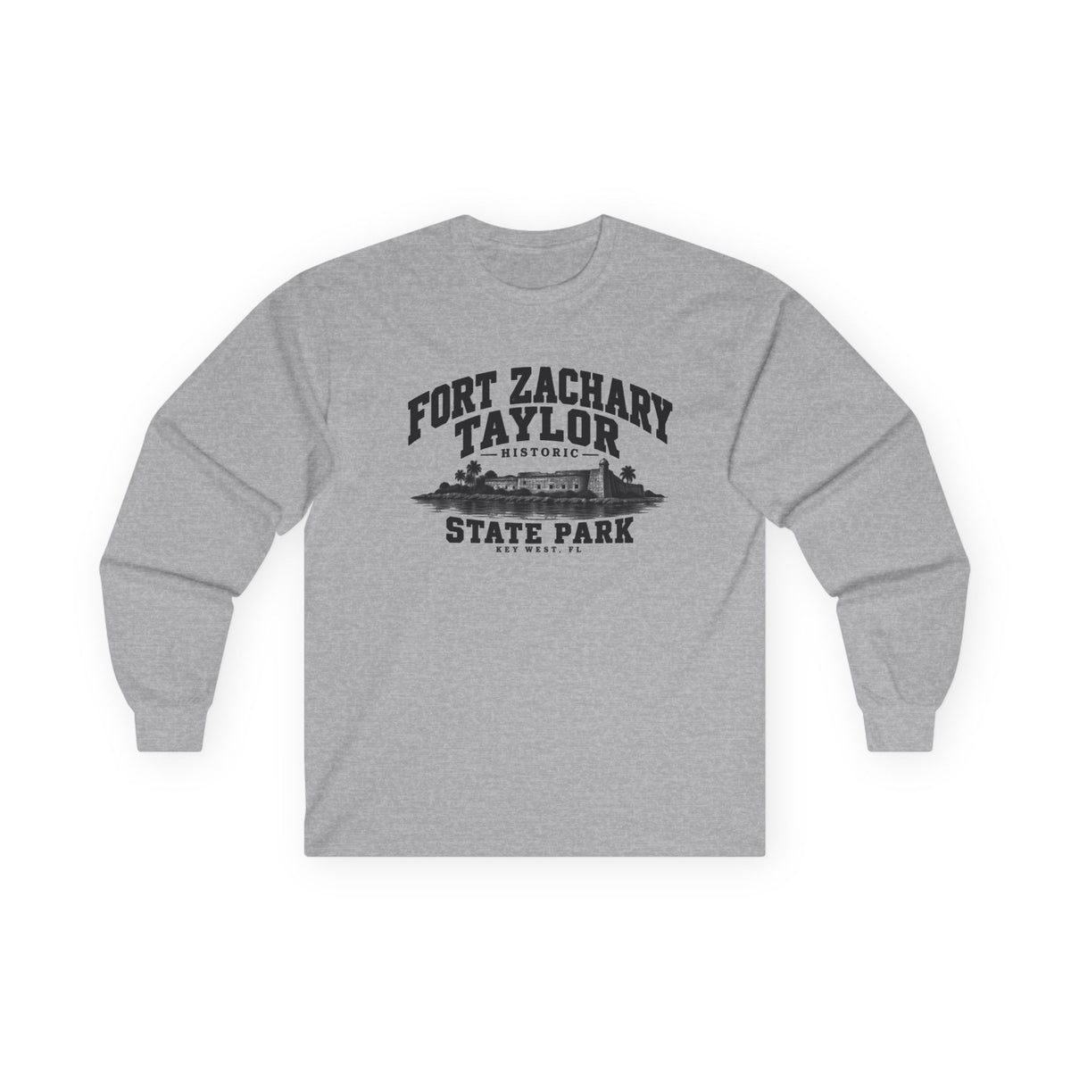 Fort Zachary Taylor Historic State Park Logo- Long Sleeve Tee