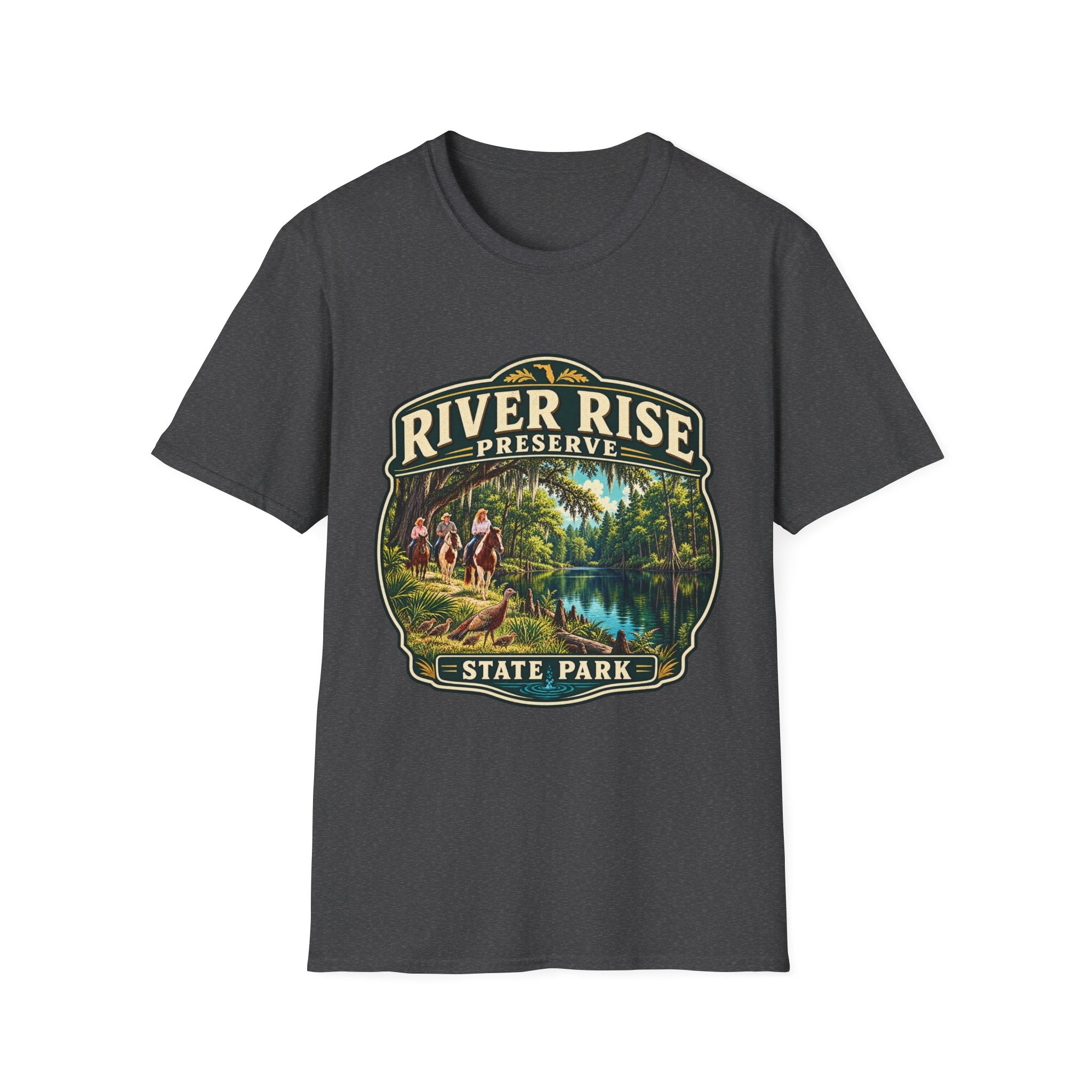 River Rise - Retro Tee