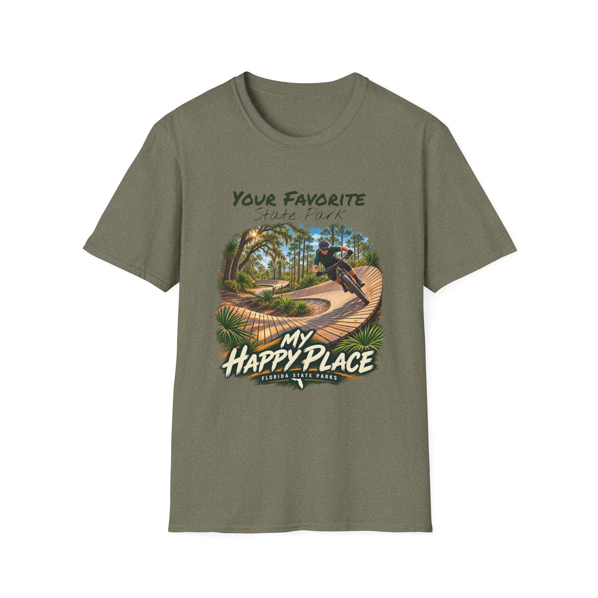 CUSTOMIZABLE Bike Course- Retro Tee