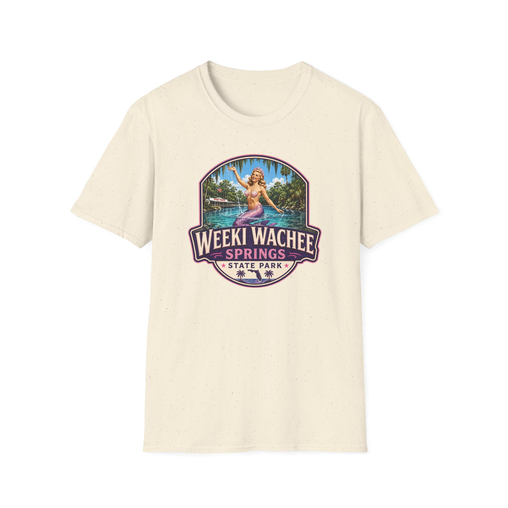 Weeki Wachee Springs — Retro Tee Pink