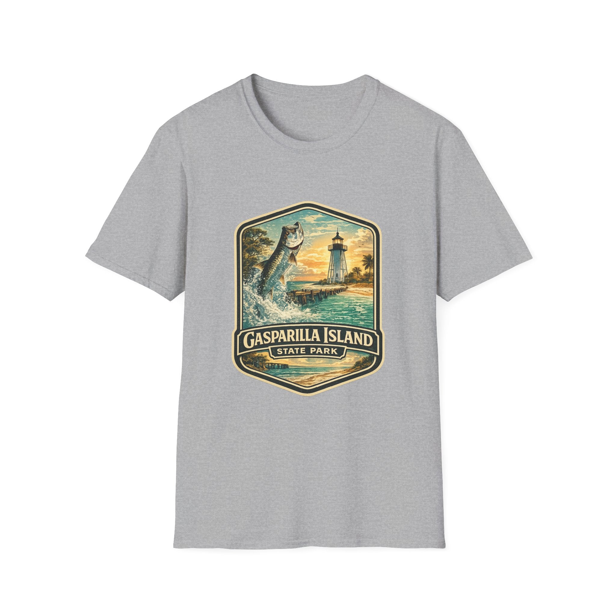 Gasparilla Island- Retro Tee